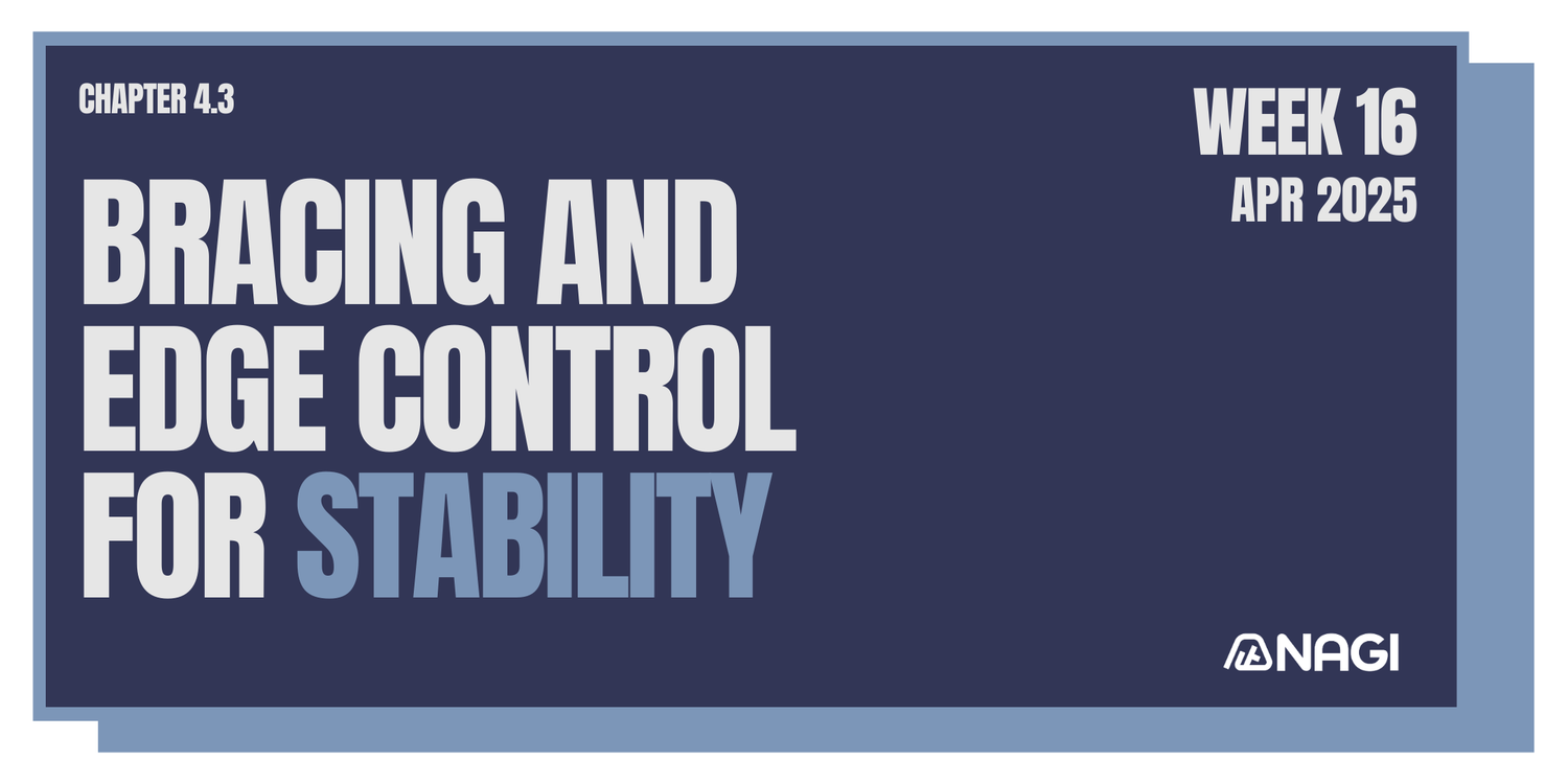 Week 16 : Bracing and Edge Control for Stability for paddle board