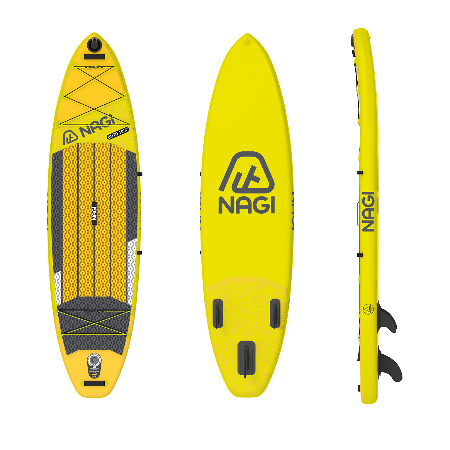 OUTO Package (Energy) Inflatable Paddle Board 10'6"/11'6''