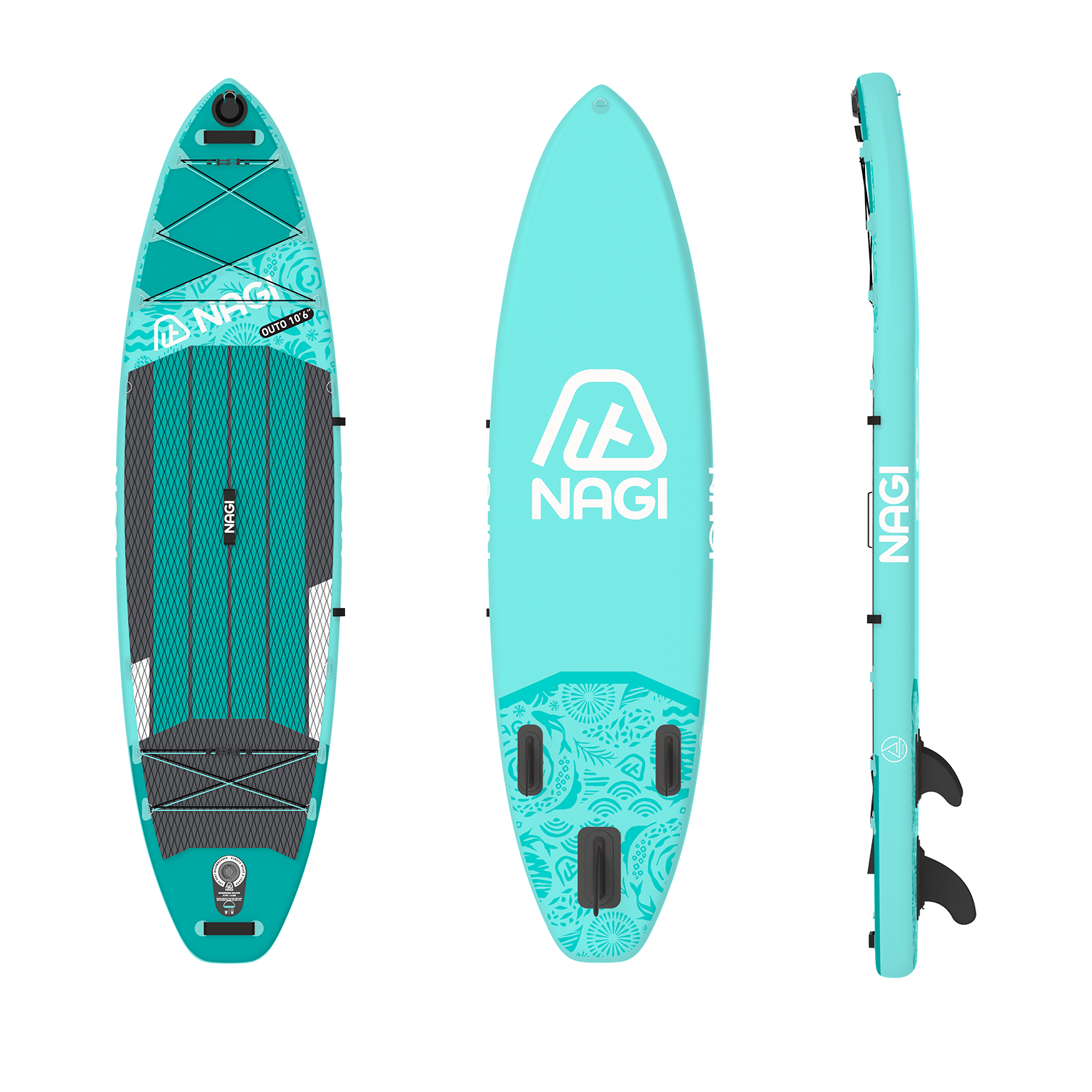 BALANCE 10'6 Yoga Paddle Board Package with Full Length Deck Pad | Cruiser  SUP® Canada